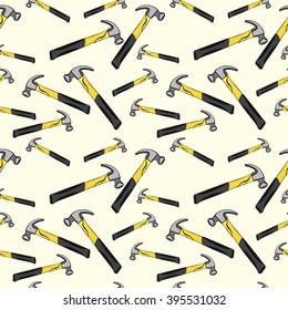 Hammer of judge or auctioneer icon Icon pattern  seamless  