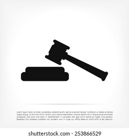  Hammer judge icon