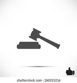  Hammer judge icon