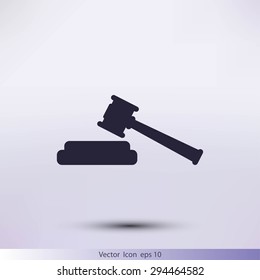  Hammer judge icon