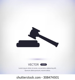  Hammer judge icon