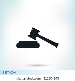 Hammer judge icon