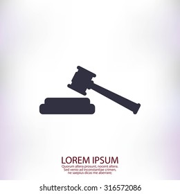  Hammer judge icon