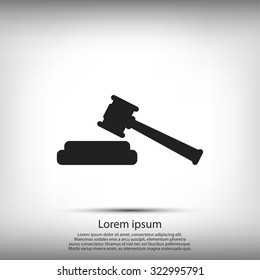  Hammer judge icon