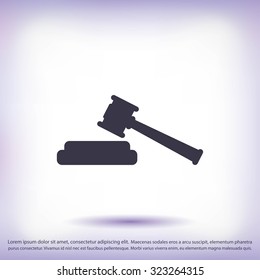  Hammer judge icon
