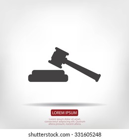  Hammer judge icon