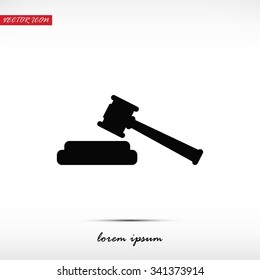  Hammer judge icon