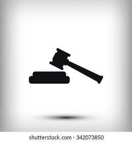 Hammer judge icon