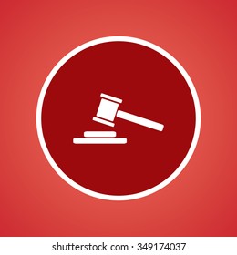 Hammer Judge Icon