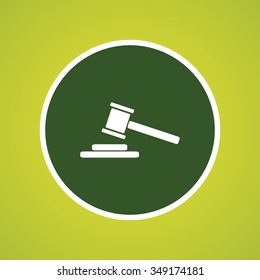Hammer Judge Icon