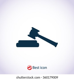  Hammer judge icon