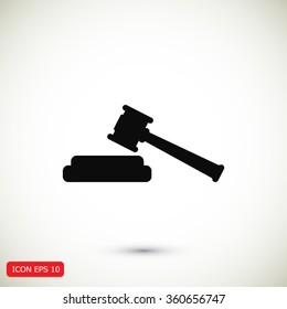  Hammer judge icon