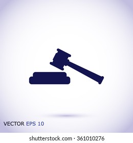  Hammer judge icon