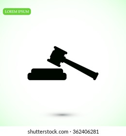  Hammer judge icon