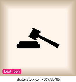  Hammer judge icon
