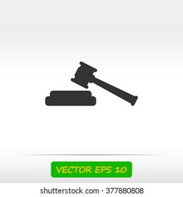  Hammer judge icon
