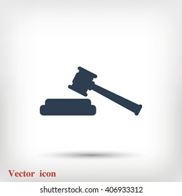  Hammer judge icon