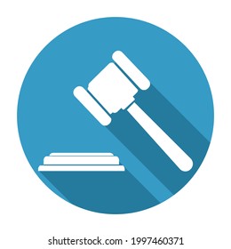 Hammer judge icon. auction icon. Element of web and apps. vector illustration