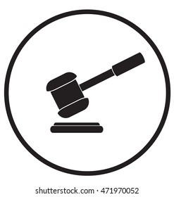 hammer jugde icon