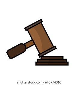 hammer law icon