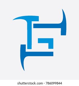hammer logo icon