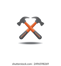 hammer logo vector illustration design creative design
