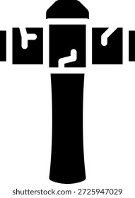 Hammer, Mallet, Vorschlaghammer, Symbol für mittelgroße Waffe