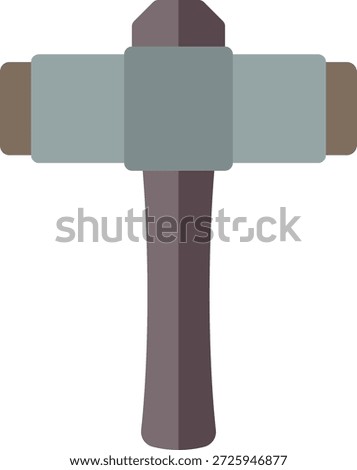 Hammer, Mallet, sledgehammer, medieval weapon icon
