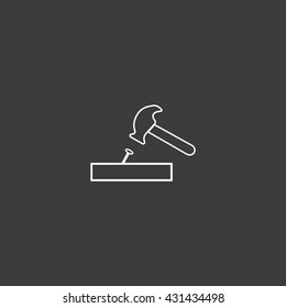 hammer, nail