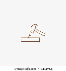 hammer, nail