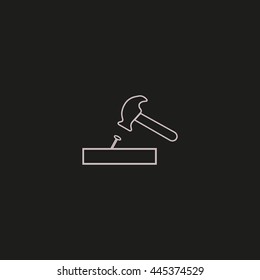 hammer, nail