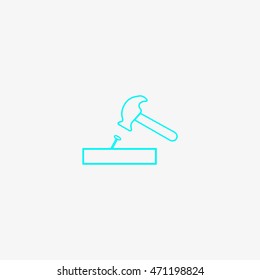 hammer, nail