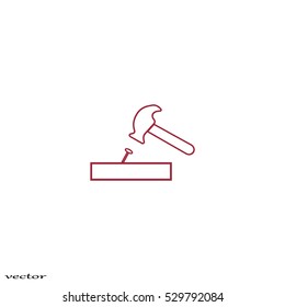hammer, nail