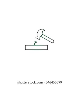 hammer, nail