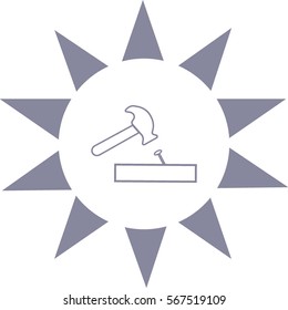 hammer, nail