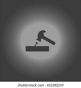 hammer, nail