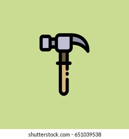 hammer nail icon