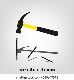 hammer and nails