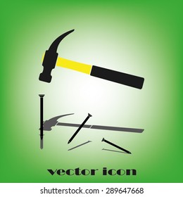 hammer and nails