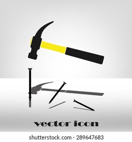hammer and nails