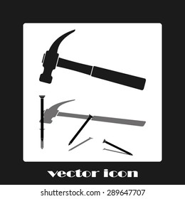 hammer and nails