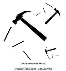 hammer and nails