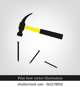 hammer and nails