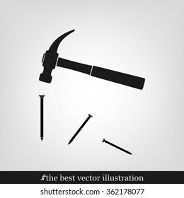 hammer and nails