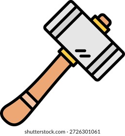 Hammer New Creative Icon Design Vektor