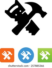 Hammer And Saw Icon