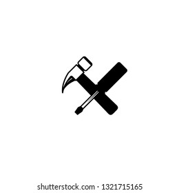 hammer and screwdriver icon