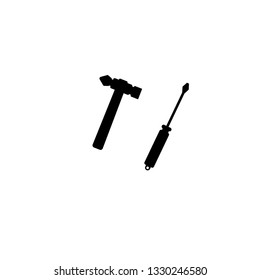 hammer and screwdriver icon