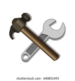 Hammer and screwdriver icon