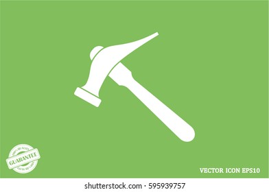 Hammer for shoe repair icon vector illustration eps10.